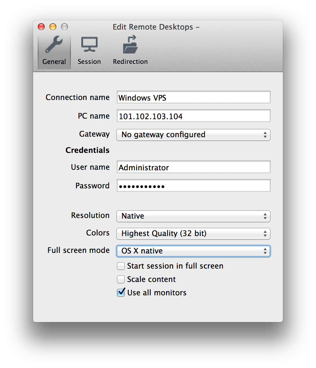microsoft remote desktop for mac access vdi resources