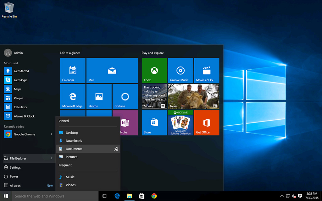Windows 10 VPS Hosting by SolVPS® - Remote Desktop